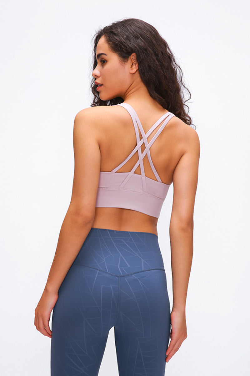 Double X Sports Bra - Basic Colors - HomfyZone