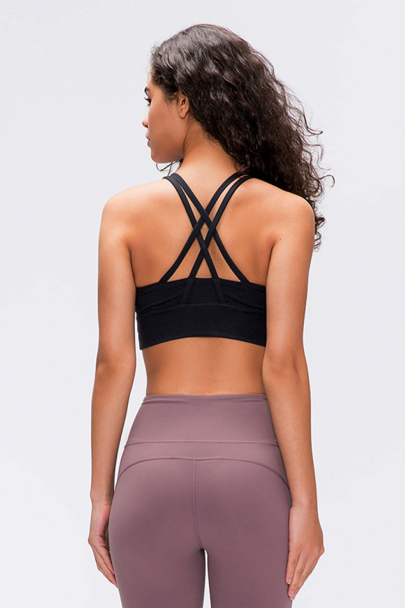 Double X Sports Bra - Basic Colors - HomfyZone