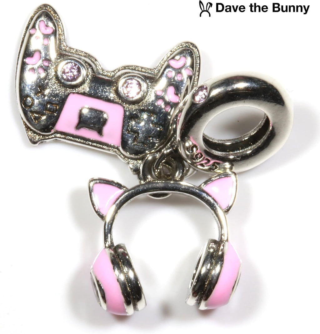 Gamer Girl Accessories - Gamer Jewelry and Gamer Girl Gifts great for Gamer Couple gifts or Video Game Shoe Charms and Gamer Charms or Video Game Charms as Cute Gamer Accessories for a Gaming Couple