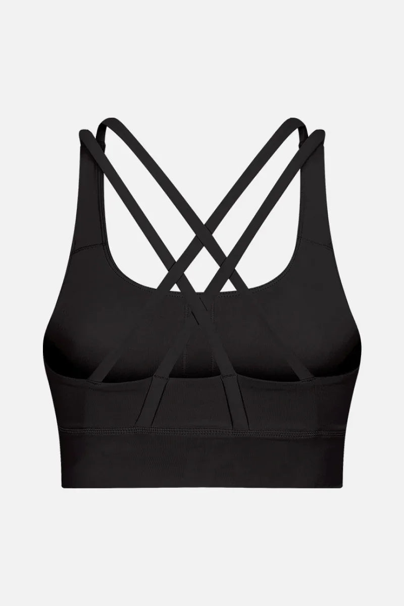 Double X Sports Bra - Basic Colors - HomfyZone