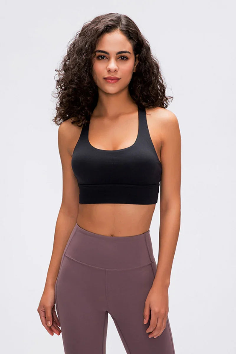 Double X Sports Bra - Basic Colors - HomfyZone